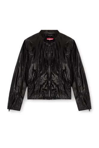j-clays Bikerjacka i glansigt ripstop