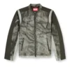 j-evert Bikerjacka i tryckt canvas j-evert Bikerjacka i tryckt canvas
