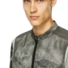j-evert Bikerjacka i tryckt canvas j-evert Bikerjacka i tryckt canvas