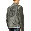 j-evert Bikerjacka i tryckt canvas j-evert Bikerjacka i tryckt canvas