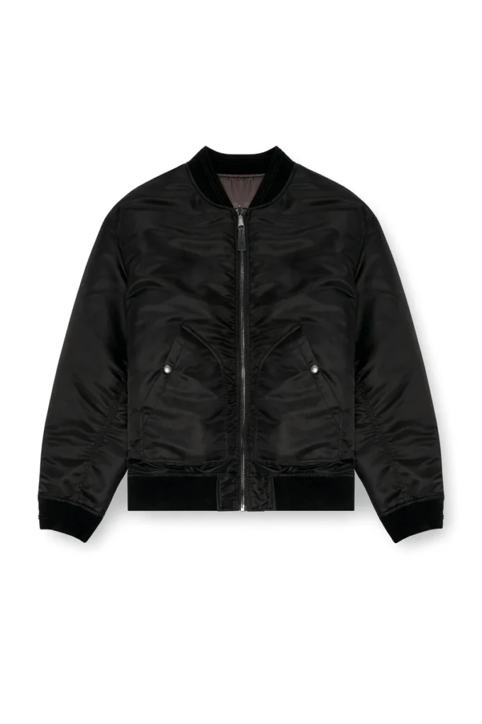 j-held Bomberjacka i vadderad nylon med Oval D j-held Bomberjacka i vadderad nylon med Oval D