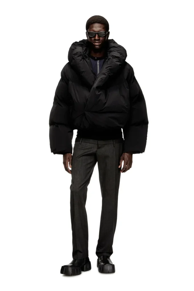 j-scotts-padded-a Pufferjacka i stretchnylon