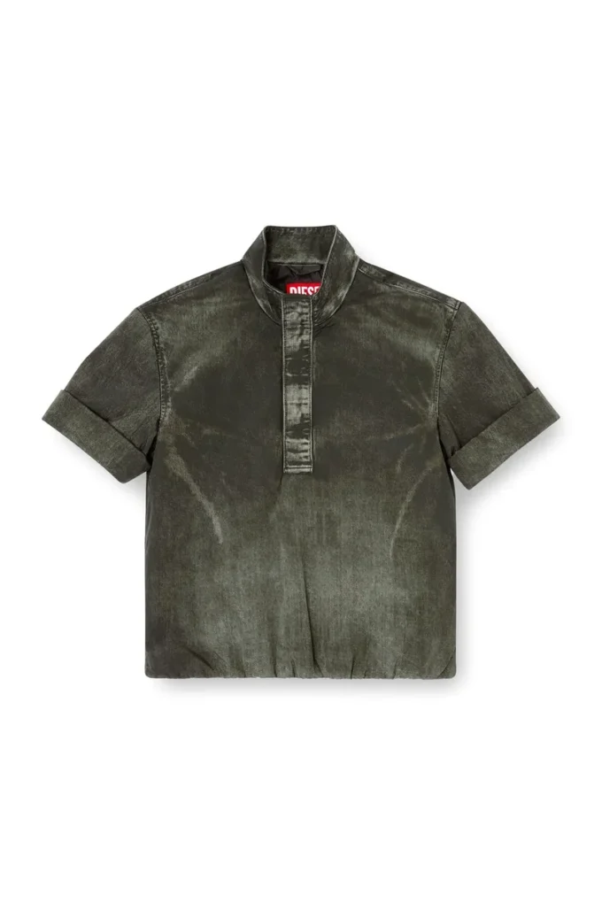 j-valois Kortärmad jacka i nylon med denimeffekt j-valois Kortärmad jacka i nylon med denimeffekt