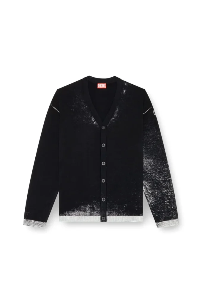 k-larence-cardigan-b Cardigan i bomull med omvänd tryck k-larence-cardigan-b Cardigan i bomull med omvänd tryck