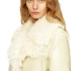 l-aconic Jacka i lackat shearling