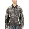 l-amar-enbi Läderjacka med motorcykelmotiv l-amar-enbi Läderjacka med motorcykelmotiv