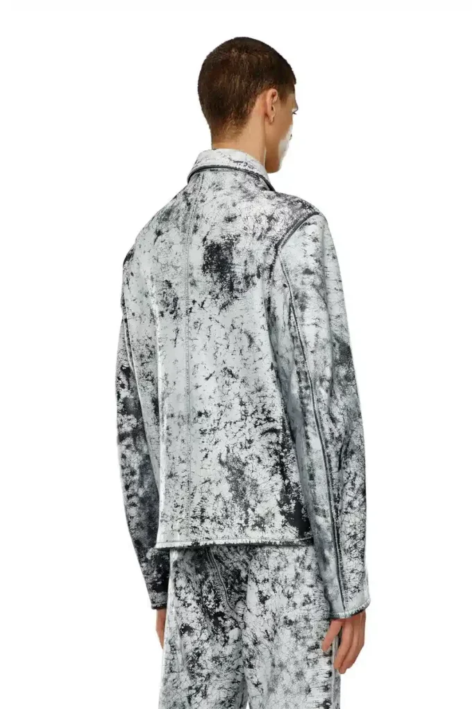 l-pylon-a Blousonjacka i behandlat läder