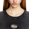 m-anchor-a Kort jumper med utskuren logotyp m-anchor-a Kort jumper med utskuren logotyp