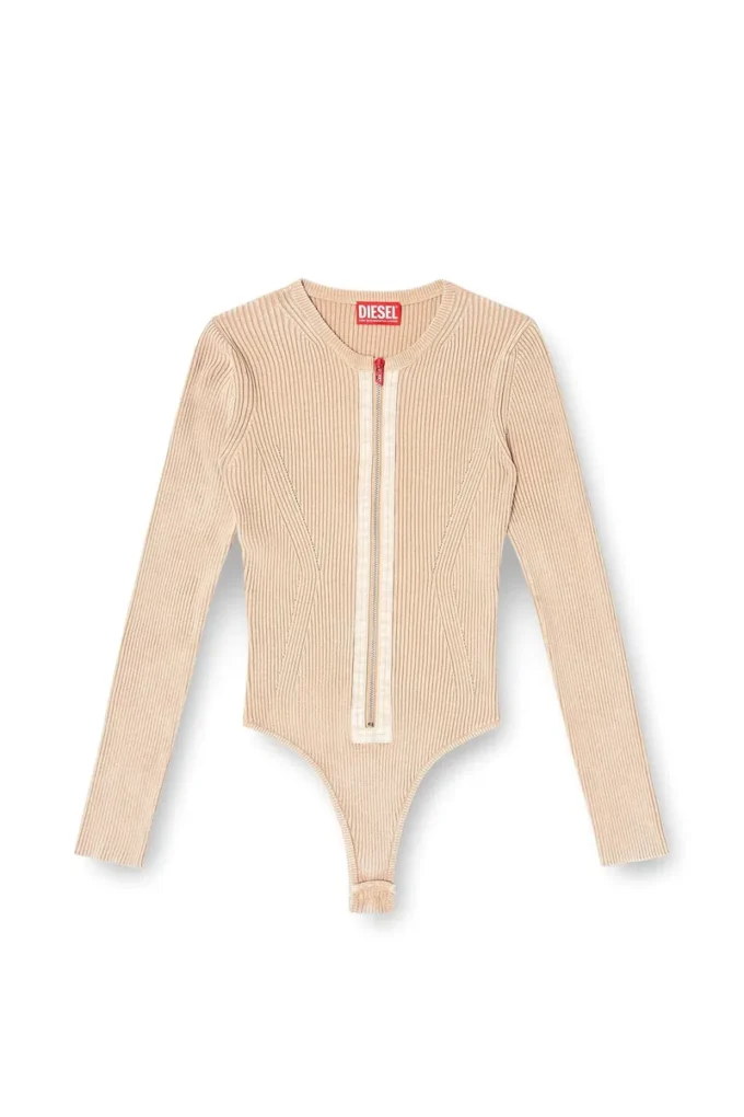 m-gilde Cardigan med dragkedja i ribbad bomull m-gilde Cardigan med dragkedja i ribbad bomull