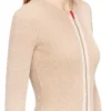 m-gilde Cardigan med dragkedja i ribbad bomull m-gilde Cardigan med dragkedja i ribbad bomull