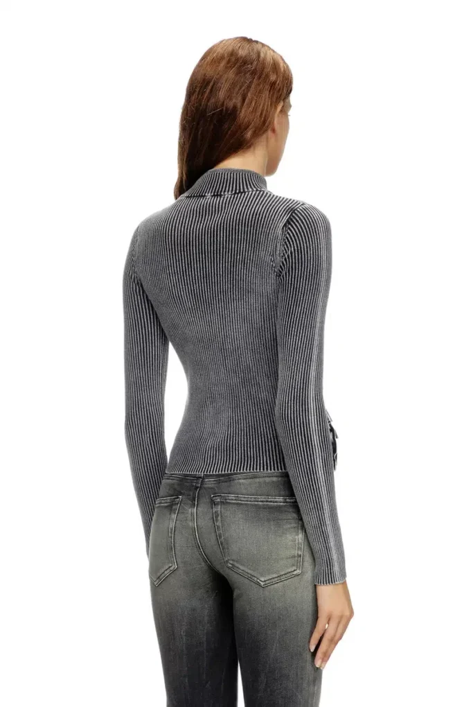 m-melissa Cardigan med dragkedja och cargofickor i denim m-melissa Cardigan med dragkedja och cargofickor i denim