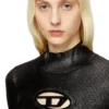 m-valari-tn Ribbstickad turtleneck med glanseffekt m-valari-tn Ribbstickad turtleneck med glanseffekt