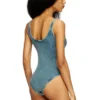 maura-dnm Bodysuit i marmorvaskad stretchbomull maura-dnm Bodysuit i marmorvaskad stretchbomull