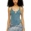 maura-dnm Bodysuit i marmorvaskad stretchbomull maura-dnm Bodysuit i marmorvaskad stretchbomull