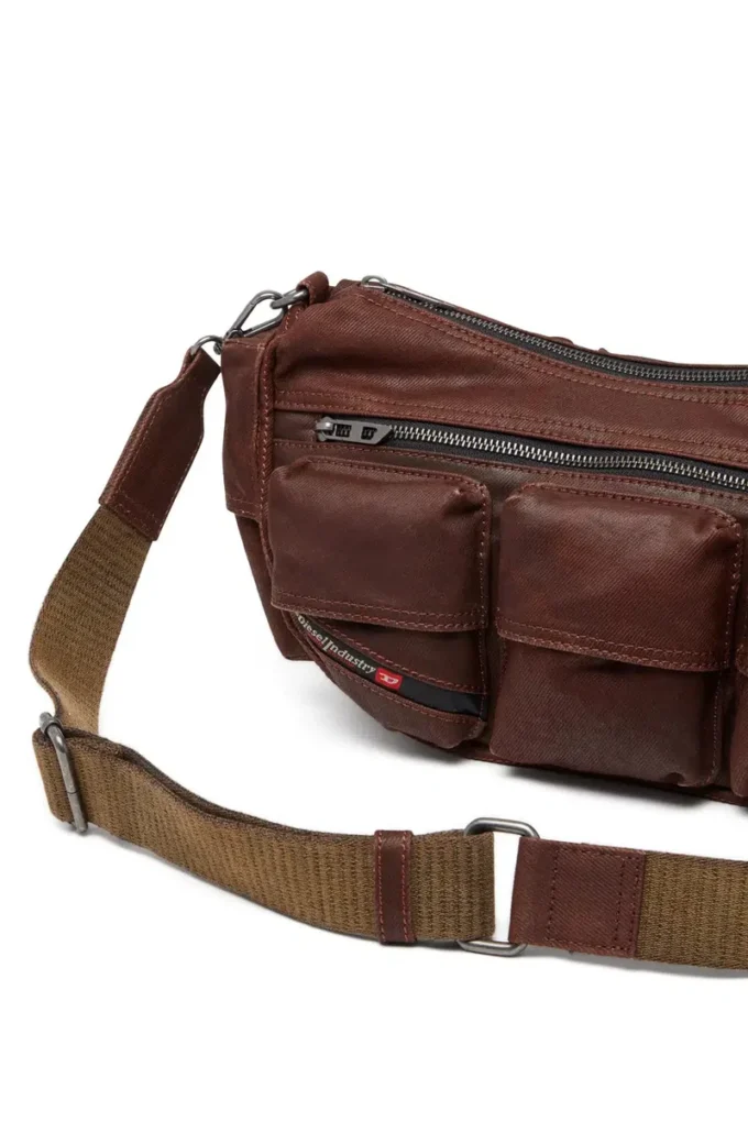 multi-pkts axelväska x Multi-Pockets – Bomullsväska med flera fickor multi-pkts axelväska x Multi-Pockets – Bomullsväska med flera fickor