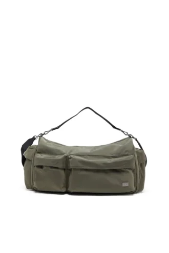 multi-pkts duffle x Multi-Pkts-Multipocket duffelväska i praktiskt skal