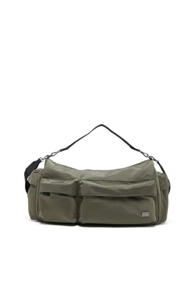 multi-pkts duffle x Multi-Pkts-Multipocket duffelväska i praktiskt skal