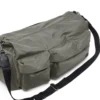 multi-pkts duffle x Multi-Pkts-Multipocket duffelväska i praktiskt skal