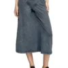 o-alline Midikjol i jersey med denimlook o-alline Midikjol i jersey med denimlook