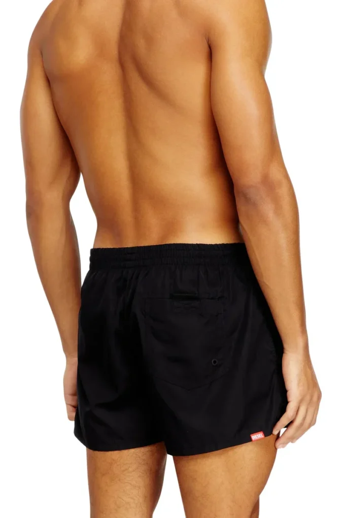 olympic-34-d-core Midilånga badshorts med konturlogotyp olympic-34-d-core Midilånga badshorts med konturlogotyp