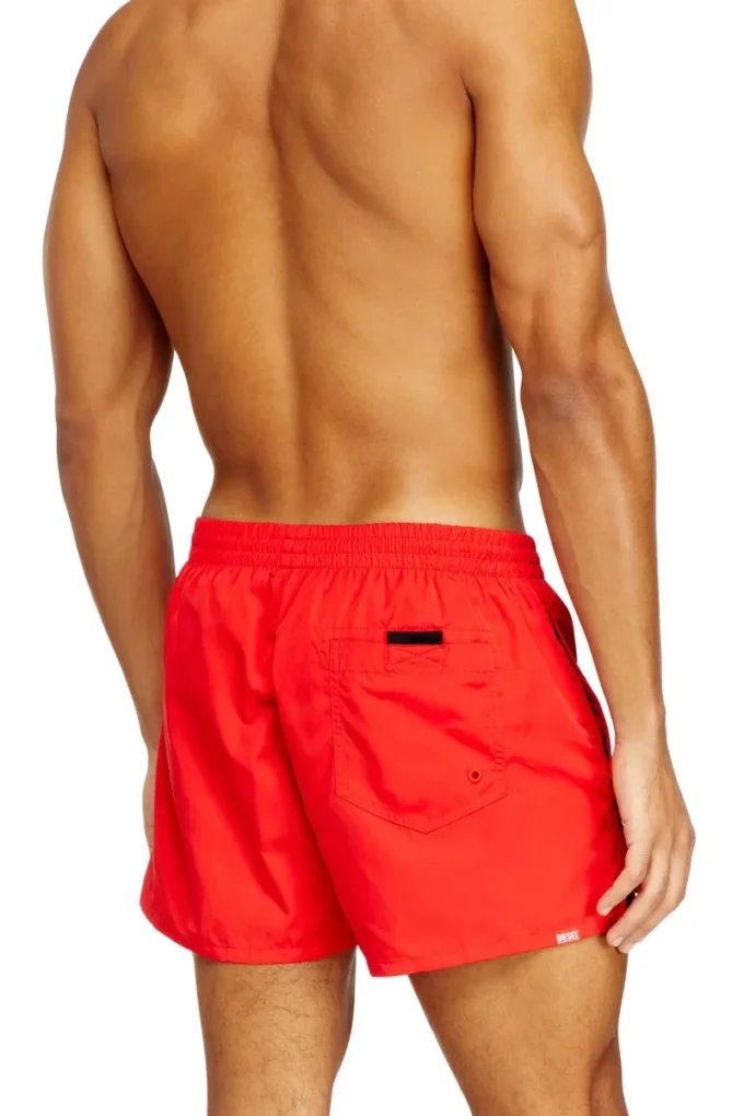 olympic-34-d-core Midilånga badshorts med konturlogotyp olympic-34-d-core Midilånga badshorts med konturlogotyp