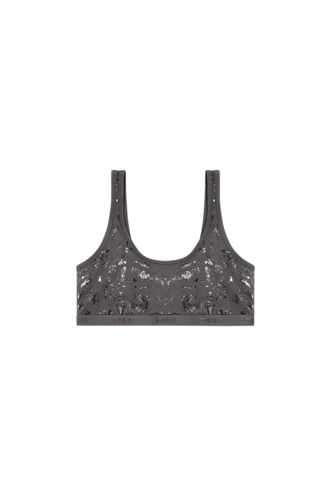 oriba-gft Stretch-bomullsbrallette med metalliskt tryck oriba-gft Stretch-bomullsbrallette med metalliskt tryck