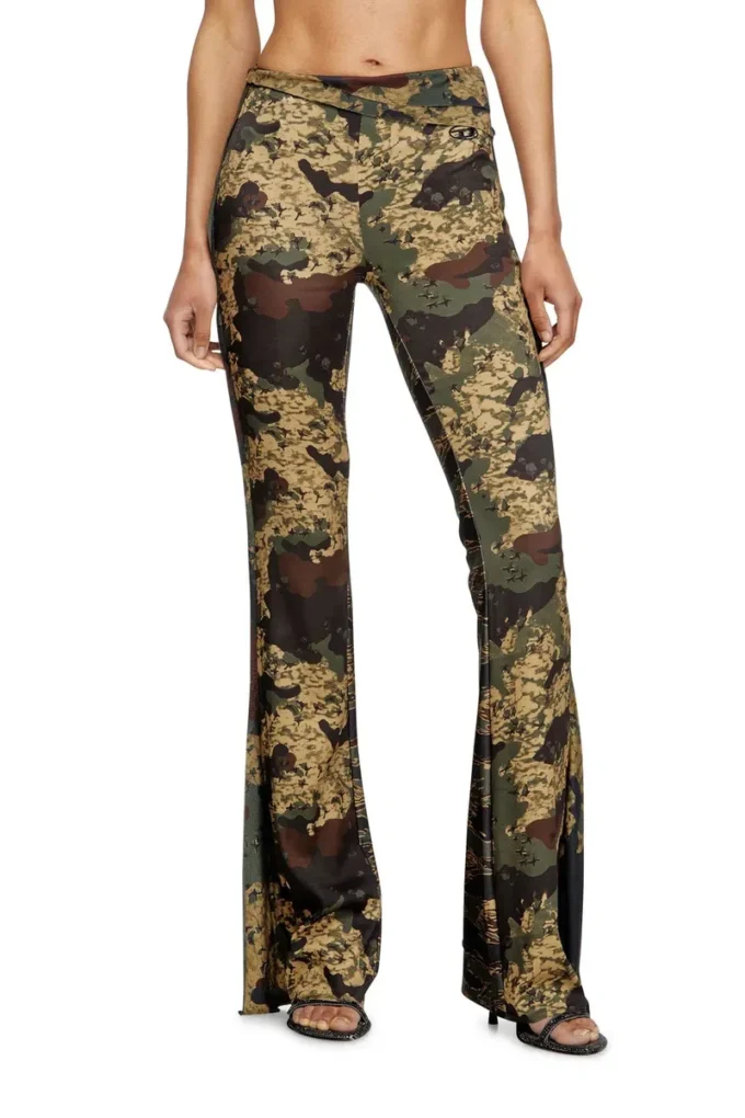 p-affal Jazzbyxor med blandade kamouflageprint