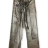 p-aloma Wrap-byxor i viskos med denimlook p-aloma Wrap-byxor i viskos med denimlook