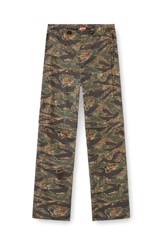 p-anic Cargobyxor i nylon med kamouflageprint p-anic Cargobyxor i nylon med kamouflageprint