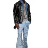 p-belb-p1 Flared track pants i belagd jersey p-belb-p1 Flared track pants i belagd jersey