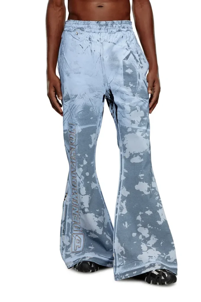 p-belb-p1 Flared track pants i belagd jersey p-belb-p1 Flared track pants i belagd jersey
