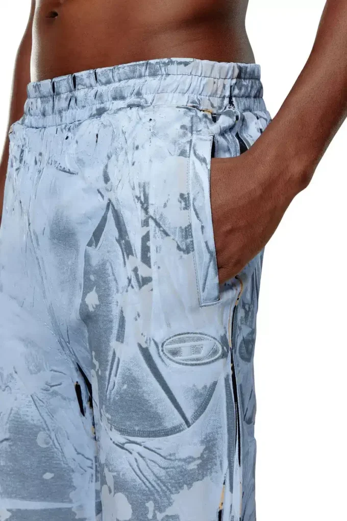 p-belb-p1 Flared track pants i belagd jersey p-belb-p1 Flared track pants i belagd jersey