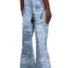 p-belb-p1 Flared track pants i belagd jersey p-belb-p1 Flared track pants i belagd jersey