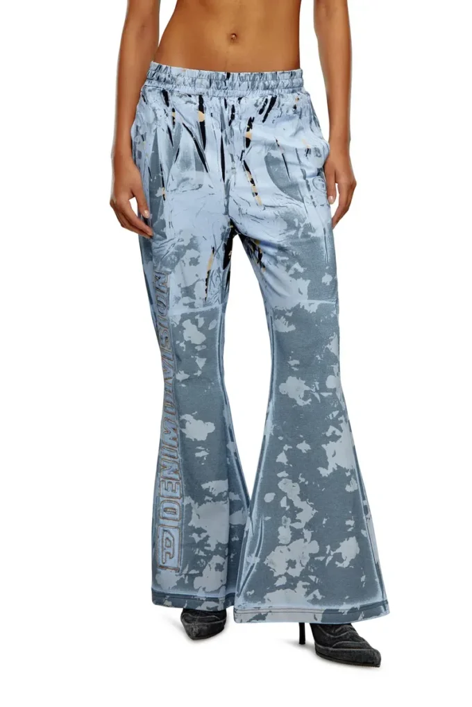 p-belb-p1 Flared track pants i belagd jersey p-belb-p1 Flared track pants i belagd jersey