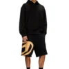p-crow-bleach Sweatshorts med blekt logo p-crow-bleach Sweatshorts med blekt logo