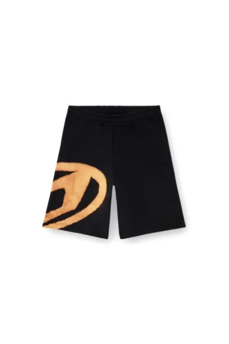 p-crow-bleach Sweatshorts med blekt logo