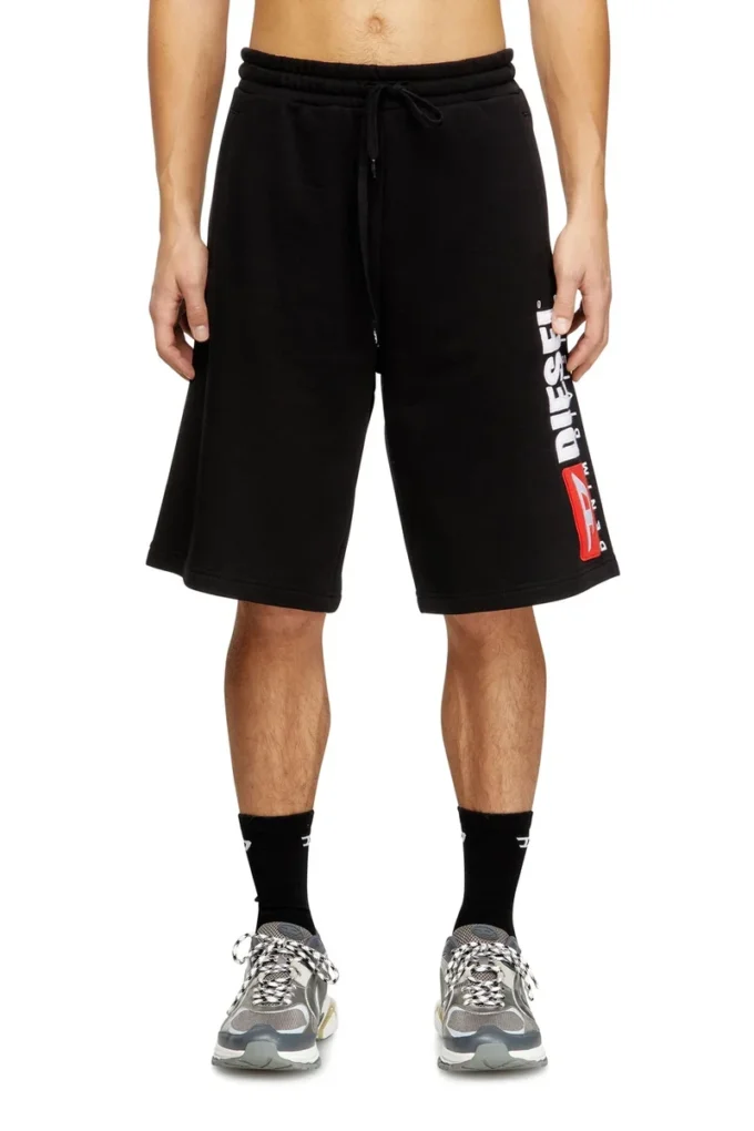 p-crow-div Fleece-shorts med maxi-logopatch p-crow-div Fleece-shorts med maxi-logopatch