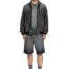 p-crowde Sweatshorts med fenix-devoré p-crowde Sweatshorts med fenix-devoré