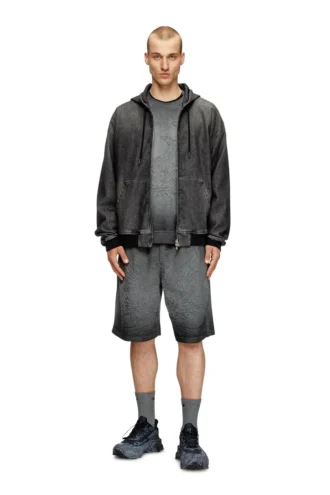 p-crowde Sweatshorts med fenix-devoré