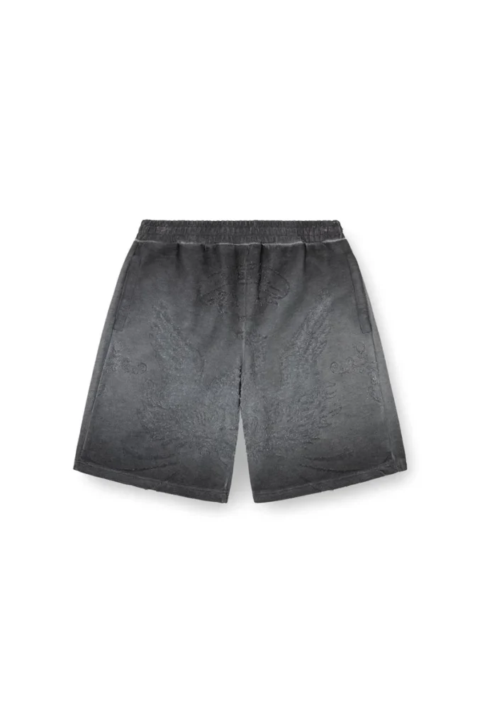p-crowde Sweatshorts med fenix-devoré p-crowde Sweatshorts med fenix-devoré