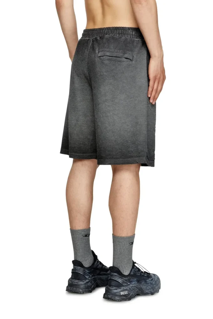p-crowde Sweatshorts med fenix-devoré p-crowde Sweatshorts med fenix-devoré