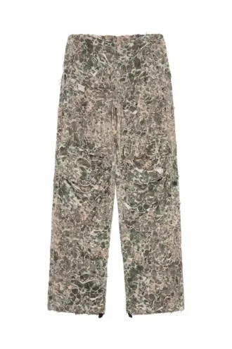 p-hokney Camo-byxor med sliten finish p-hokney Camo-byxor med sliten finish