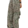 p-hokney Camo-byxor med sliten finish p-hokney Camo-byxor med sliten finish