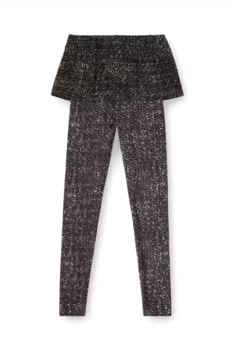 p-hour Bouclé-kjol med leggings