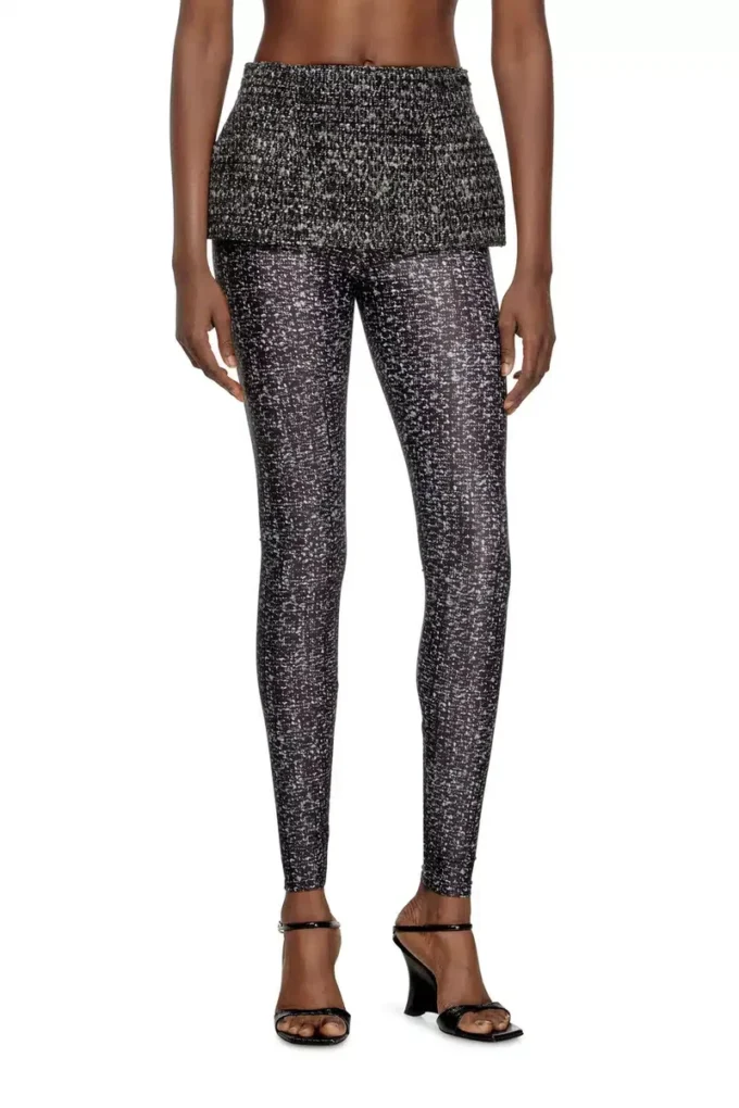 p-hour Bouclé-kjol med leggings p-hour Bouclé-kjol med leggings