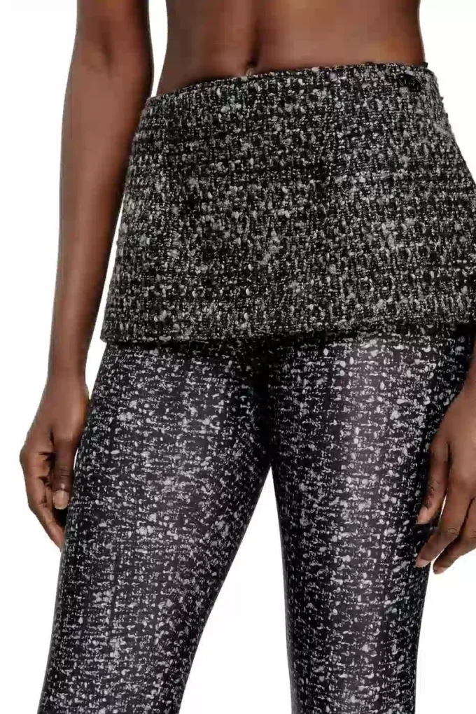 p-hour Bouclé-kjol med leggings p-hour Bouclé-kjol med leggings