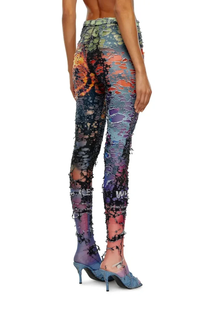 p-koll-dev Slitna tights med filmtryck p-koll-dev Slitna tights med filmtryck