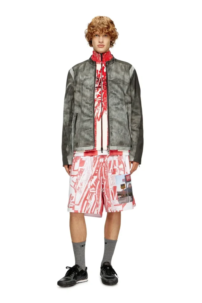 p-kurt Randiga shorts med fotopatchar p-kurt Randiga shorts med fotopatchar