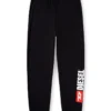 p-marky-div Bomullsjoggingbyxor med Diesel-patch