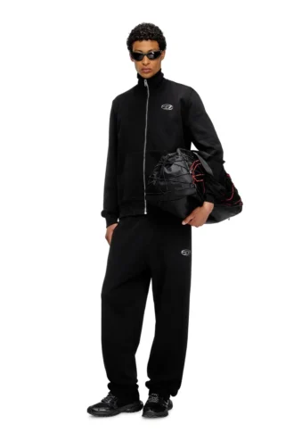 p-marky-od Joggingbyxor med Oval D-logotyp i metalleffekt